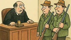 Dowcip: Dlaczego na polowaniu strzelał pan do kolegi?