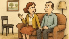 Dowcip: Żona z wyrzutem mówi do męża