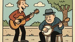 Dowcip: Dobrym gitarzystą jesteś dopiero, gdy banjo