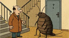 Dowcip: Wychodzę na klatkę, a tam rybik...