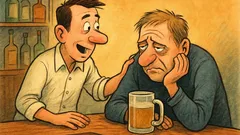 Dowcip: Siedzi facet przy barze...