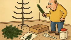 Dowcip: IKEA sprzedaje choinkę do składania