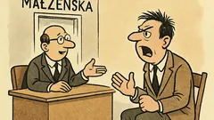 Dowcip: A jutro psycholog prosi o żonę