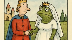 Dowcip: W bajce żenisz się z ropuchą