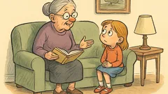 Dowcip: Babciu, opowiedz mi bajkę!