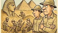 Dowcip: W Egipcie archeolodzy odkrywają innych archeologów