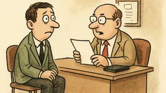 Dowcip: Rozmowa kwalifikacyjna, proszę opowiedzieć o sobie