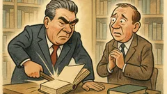 Dowcip: Breżniew czyta „Pana Tadeusza” w bibliotece