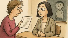 Dowcip: zdenerwowana matka pisze do nauczycielki