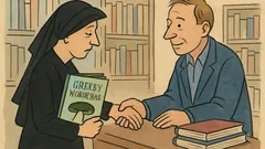 Dowcip: Do księgarni wchodzi kobieta w żałobie