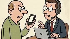 Dowcip: Klient dzwoni na infolinię operatora