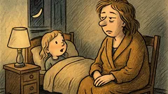 Dowcip: Córeczka budzi się o trzeciej w nocy