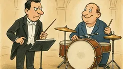 Dowcip: Dyrygent mówi do perkusisty…
