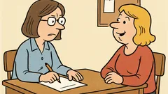 Dowcip: Psycholog na wywiadówce stawia diagnozę…