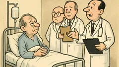 Dowcip: Wróżka mówi politykowi: umrzesz w sporze