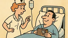 Dowcip: Pielęgniarka pyta pacjenta o nudności…