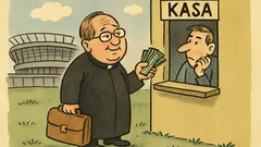 Dowcip: Ojciec Rydzyk ogłasza listę stadionów