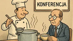 Dowcip: Restauracja wynajęta na konferencję homeopatów...