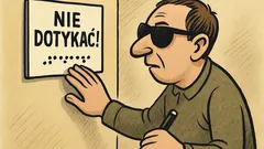 Dowcip: Napis „Nie dotykać!” w alfabecie Braille’a...