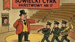 Dowcip: Sowiecki cyrk numer 17 bez widzów