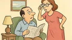 Dowcip: Żona do męża: Andrzej, jakie masz