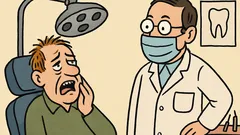 Dowcip: Pacjent u stomatologa narzeka na zęby