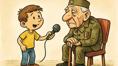 Dowcip: Jasiu, czy to prawda, że dziadek