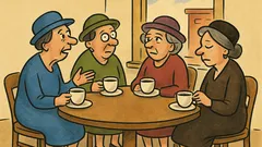 Dowcip: Cztery katoliczki piją kawę…