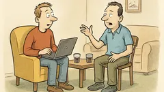 Dowcip: Informatyk do informatyka...