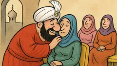 Dowcip: sułtan szepcze żonie: jesteś słońcem