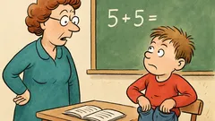 Dowcip: Pani pyta Jasia w szkole...