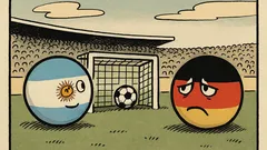 Dowcip: Niemcy znów przegrywają, złoto jedzie do Argentyny