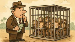 Dowcip: Dawno temu w Indiach skup małp