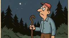 Dowcip: Jeśli zabłądzisz w nocy w lesie...