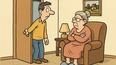 Dowcip: Zięć do teściowej – mamusiu, wychodzę