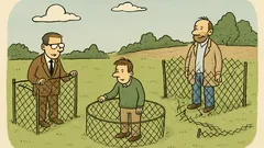 Dowcip: Inżynier, fizyk i matematyk dostali siatkę