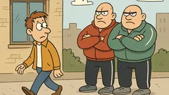 Dowcip: Idę obok dresów, a oni pytają...