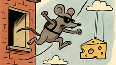 Dowcip: Mysz agent 007 wkracza do kuchni