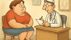 Dowcip: „Przepiszę pani tabletki” – mówi lekarz