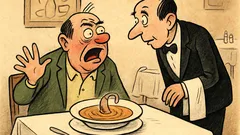 Dowcip: Kelner, w mojej zupie pływa aparat słuchowy!