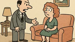 Dowcip: Słuchaj, zdecydowałem: musimy się rozstać!