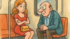 Dowcip: Ładna dziewczyna jedzie metrem...