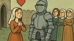 Dowcip: Jagienka zakochała się w Zbyszku w zbroi