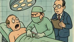 Dowcip: Panie doktorze, to boli!