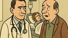 Dowcip: Doktorze, co z moją żoną?